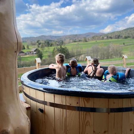Goralskie Domki Na Podhalu - Z Jacuzzi Maniowy Εξωτερικό φωτογραφία