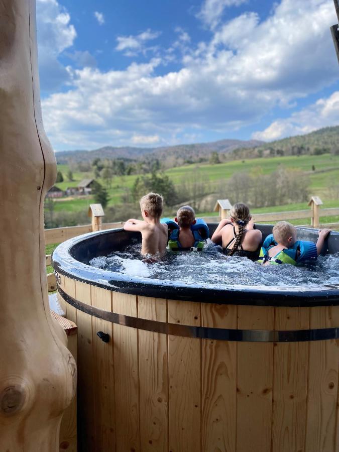 Goralskie Domki Na Podhalu - Z Jacuzzi Maniowy Εξωτερικό φωτογραφία
